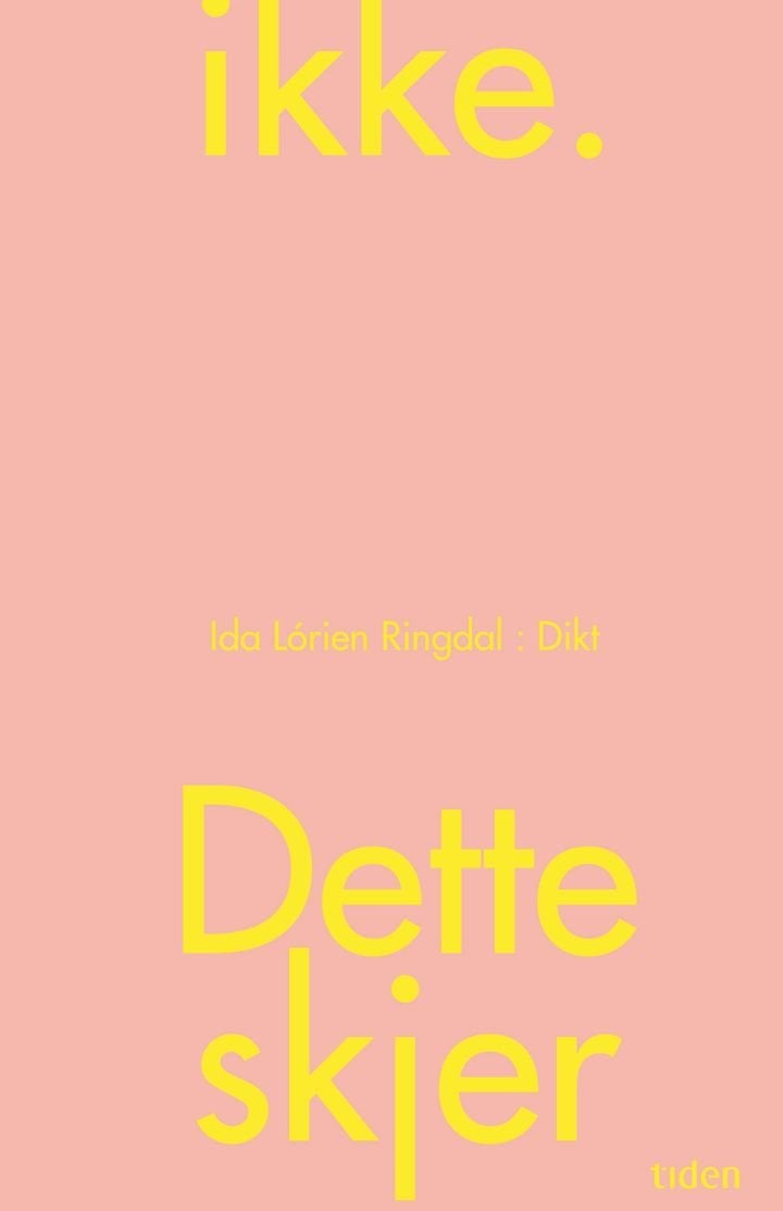 Dette skjer ikke - dikt