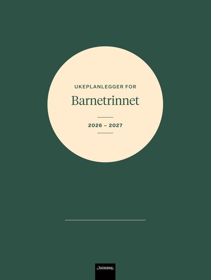 Ukeplanlegger for barnetrinnet 2026–2027