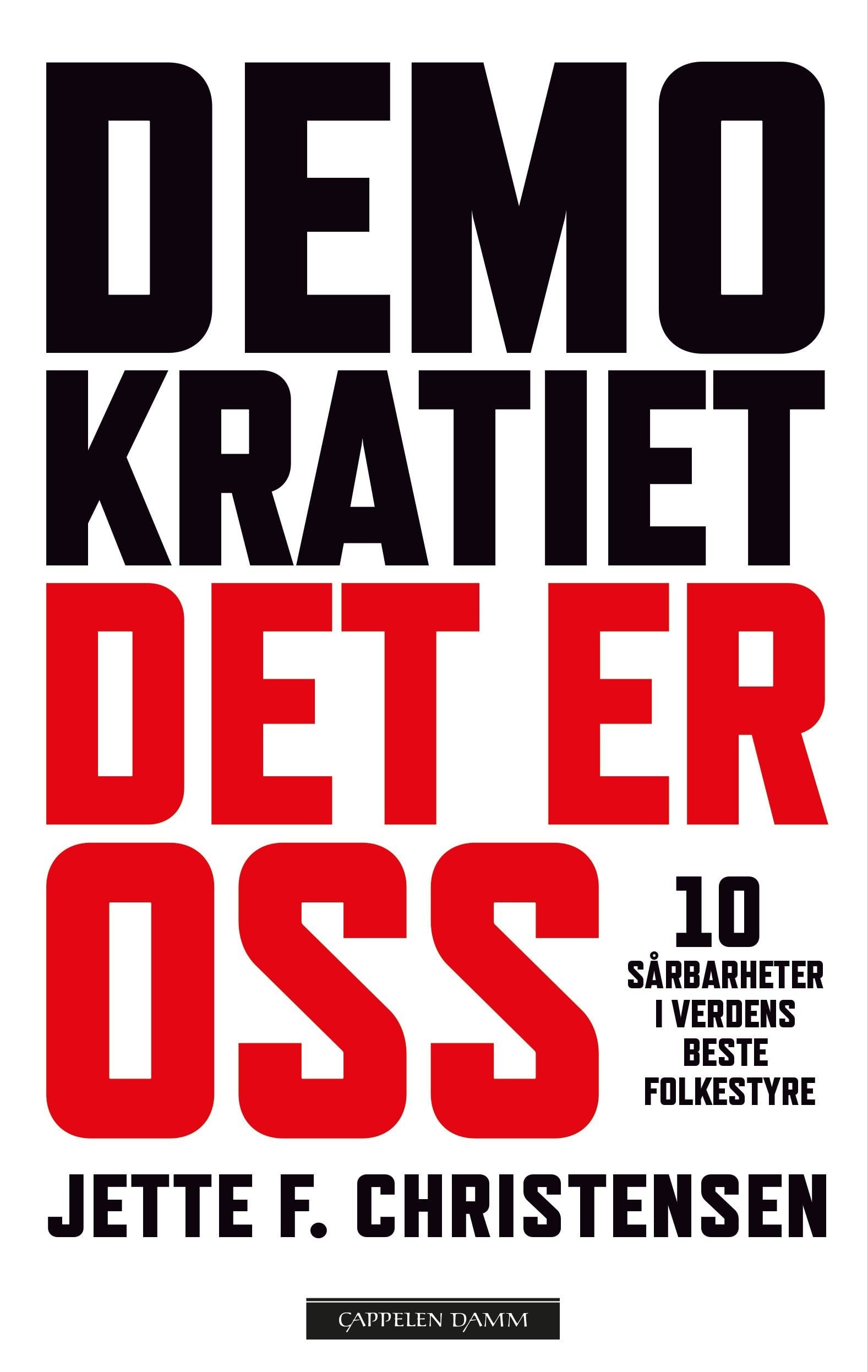 Demokratiet, det er oss - 10 sårbarheter i verdens beste folkestyre