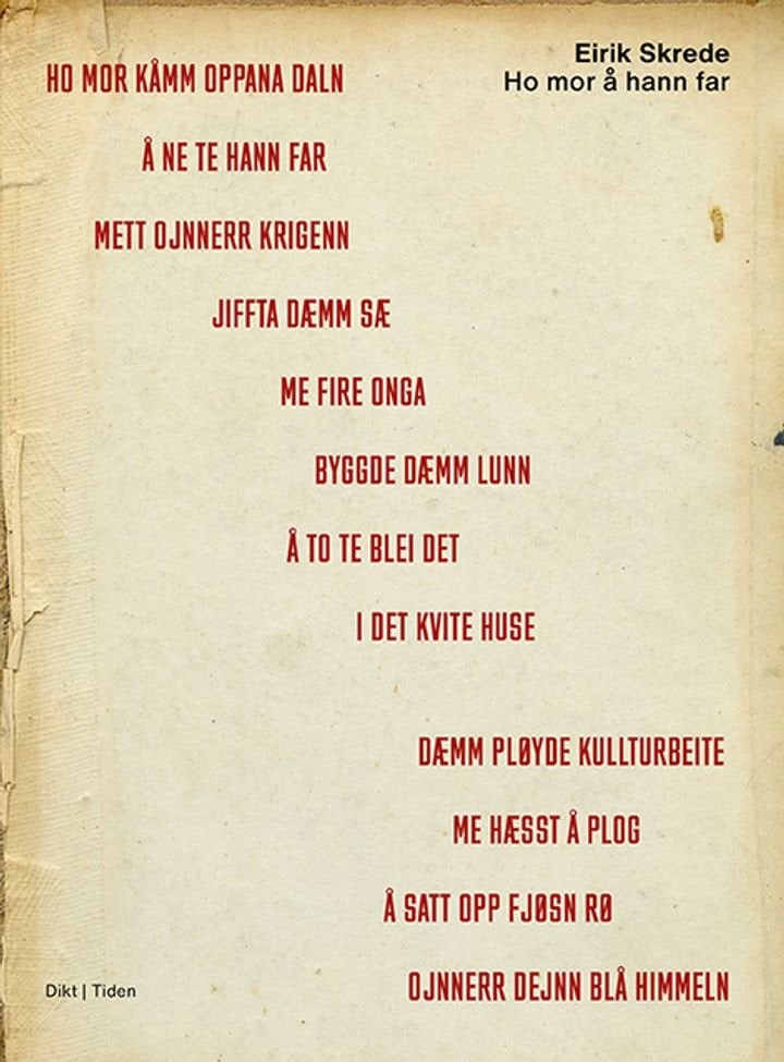 Ho mor å hann far - dikt